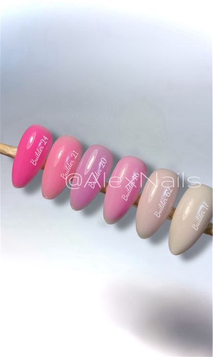 Гелі для нарощення нігтів. Розлив