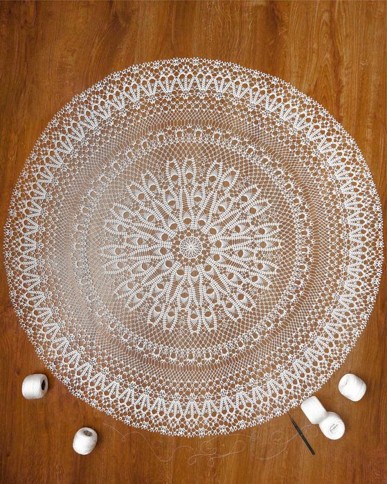 Скатертина гачком скатерть салфетка серветка