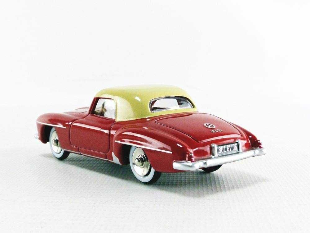 Miniatura 1:43 Norev -Mercedes Benz 190 SLRouge & Ivoire CL3512