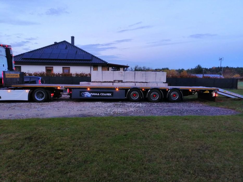 Panav NVO36M  Naczepa Panav Ocynkowana 2 osie podnoszone