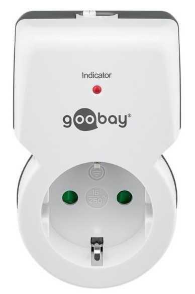 Gniazdo Elektryczne zdalnie sterowane Goobay biały