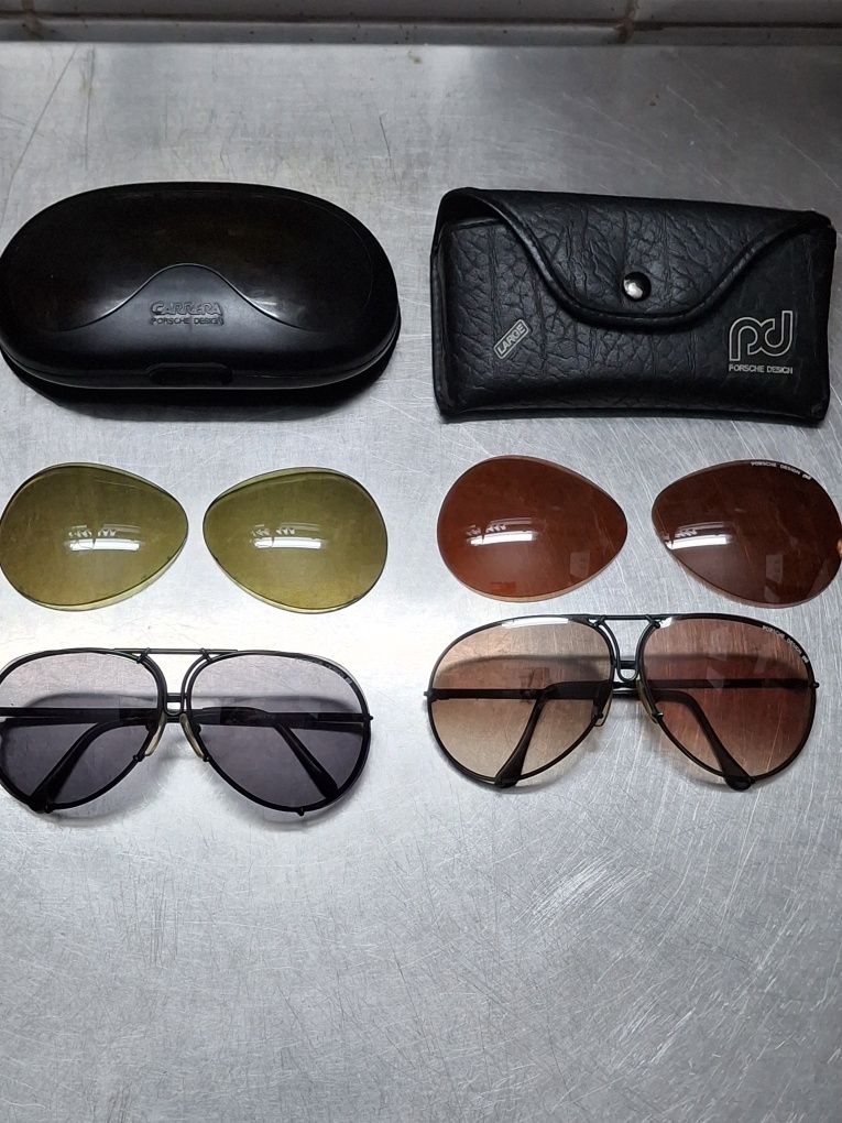 Óculos Porsche Design clássico e 8478