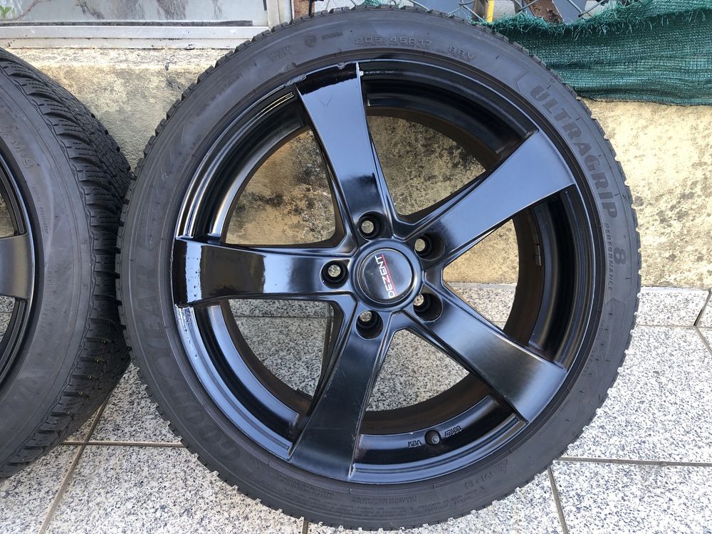 4 Jantes Dezent 17 Polegadas 5X114.3 c/Pneus