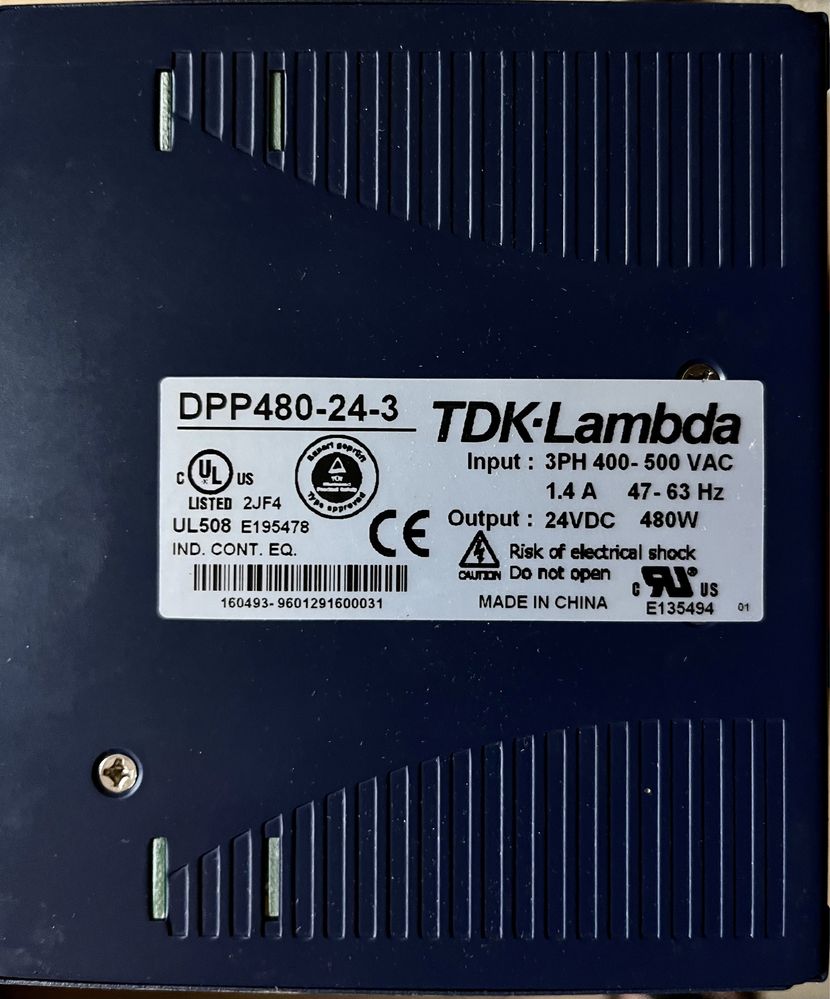 Блок живлення DPP480-24-3 TDK-Lambda
