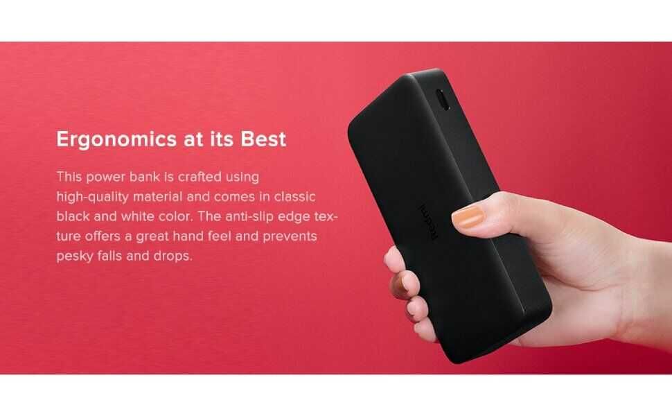 Повербанк Xiaomi Redmi 20000mAh 18W Black