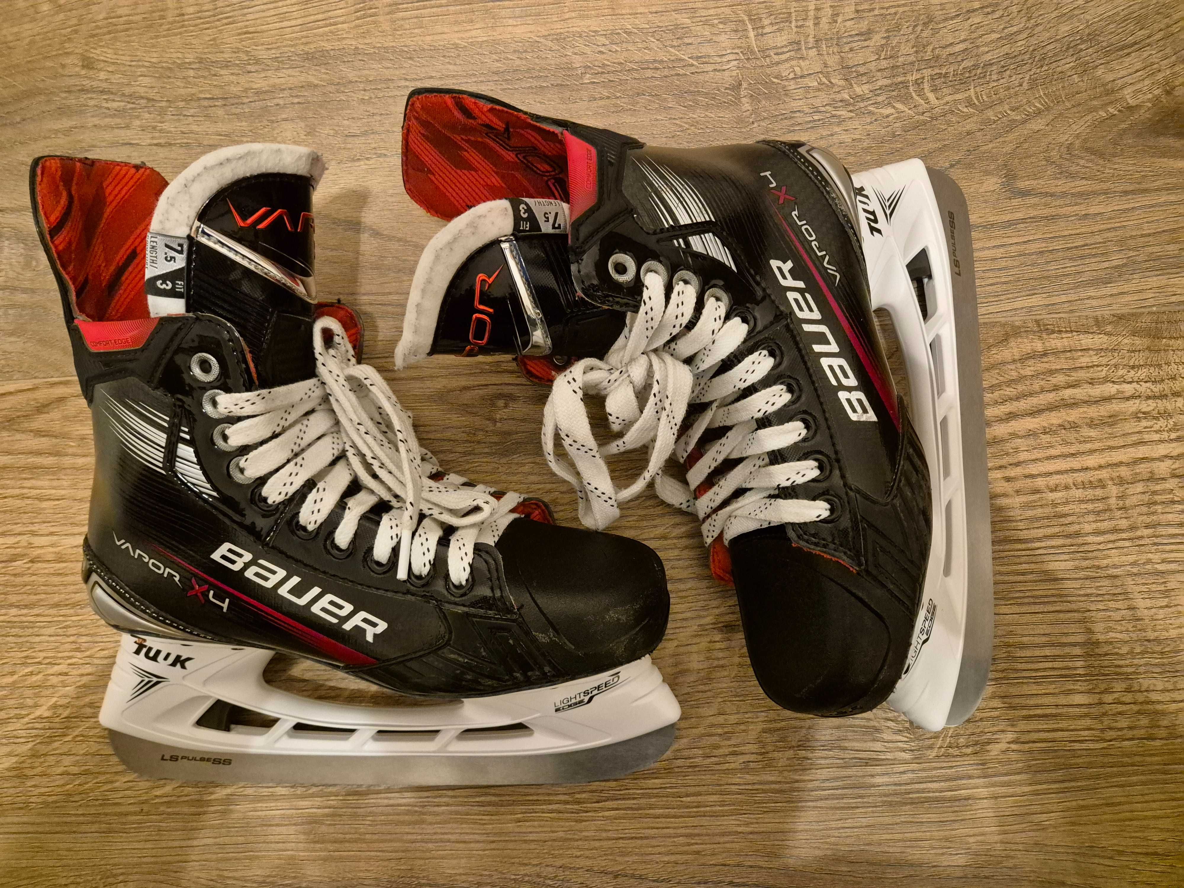 Łyżwy Hokejowe Bauer Vapor X4 rozm: 7,5 Fit-3