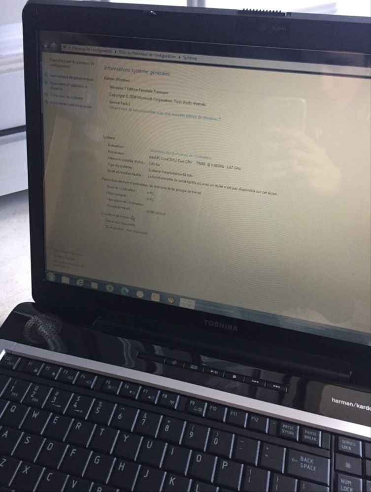 Portatil Toshiba