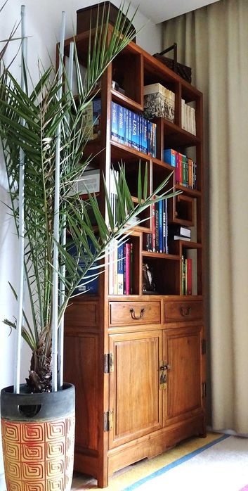 Indyjski kredens / witryna  w orientalnym stylu z salonu AlmiDecor