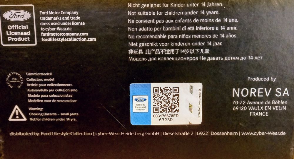 Ford EVOS concept, unikalna koncepcja Forda. Model kolekcjonerski.