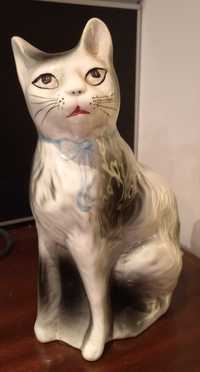 Estatua decorativa de um gato