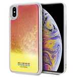Guess GUHCI65GLCPI iPhone Xs Max różowy /pink hard case California Glo