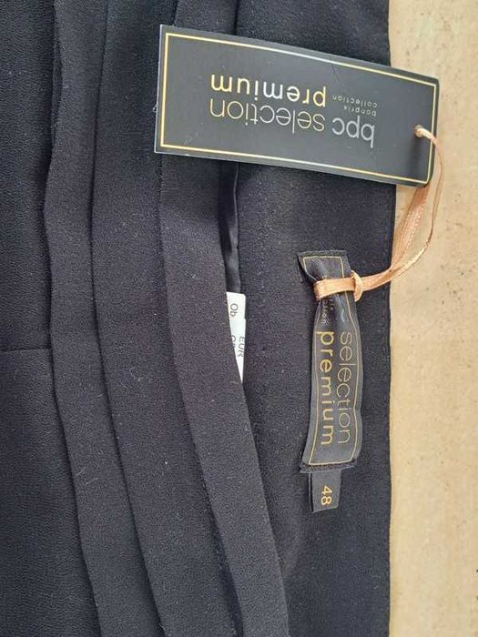 Eleganckie spodnie ozdobione 48 50 52 z serii premium