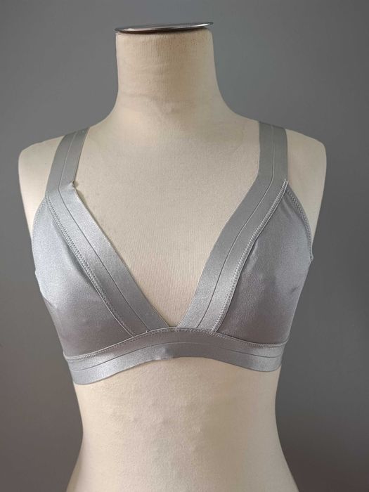 Biustonosz sportowy, top, strój kąpielowy H&M, 75B, stan bdb!