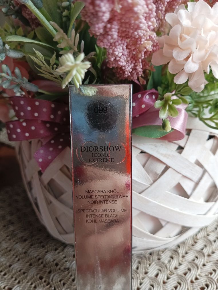 Dior diorshow iconic extreme mascara maskara tusz do rzęs nowy czarny