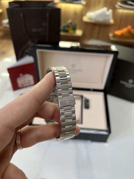 ‼️Знижка‼️ Годинник Patek Philippe Nautilus 40mm Tiffany Silver