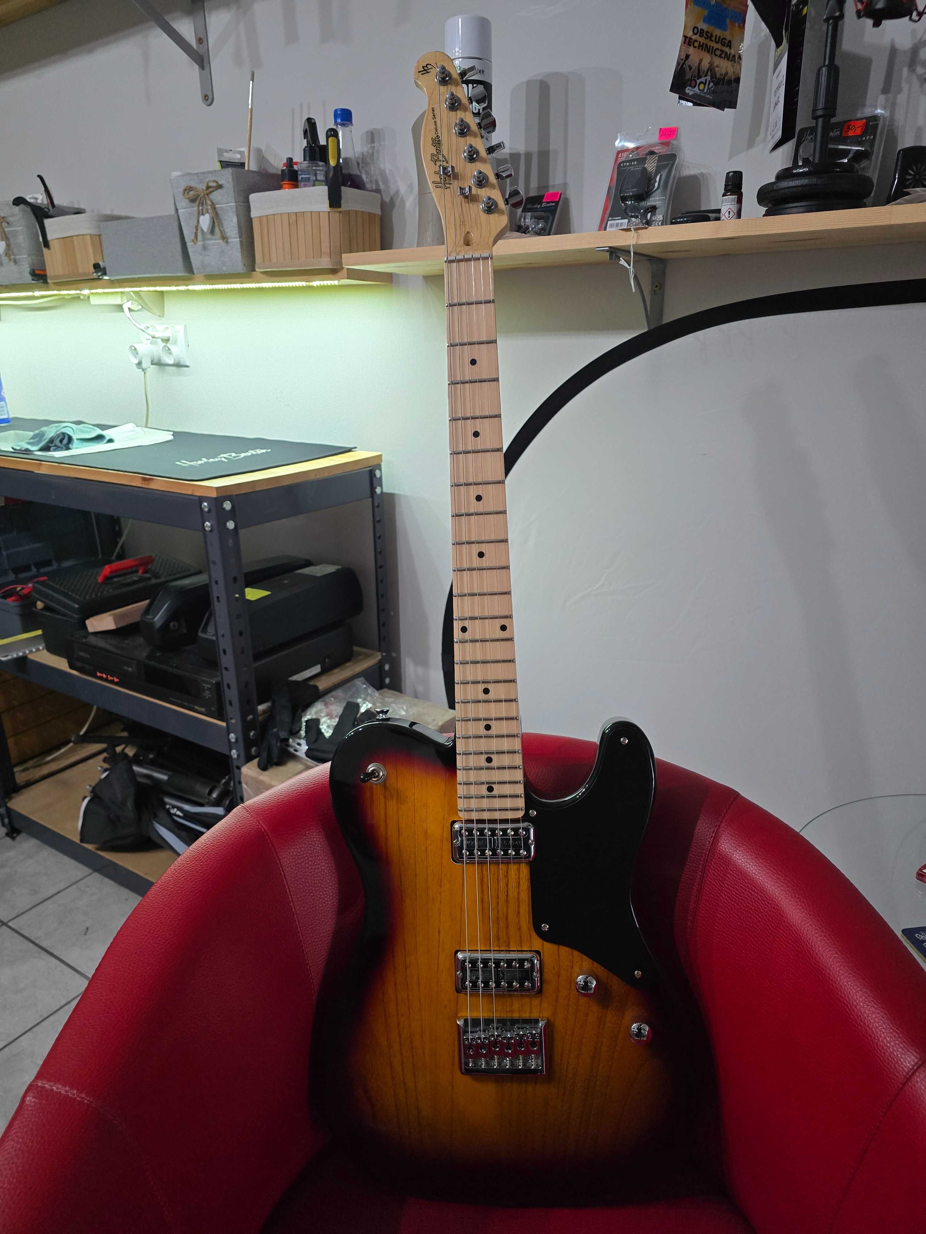 Gitara elektryczna Harley Benton TE-90FLT SB Deluxe Series