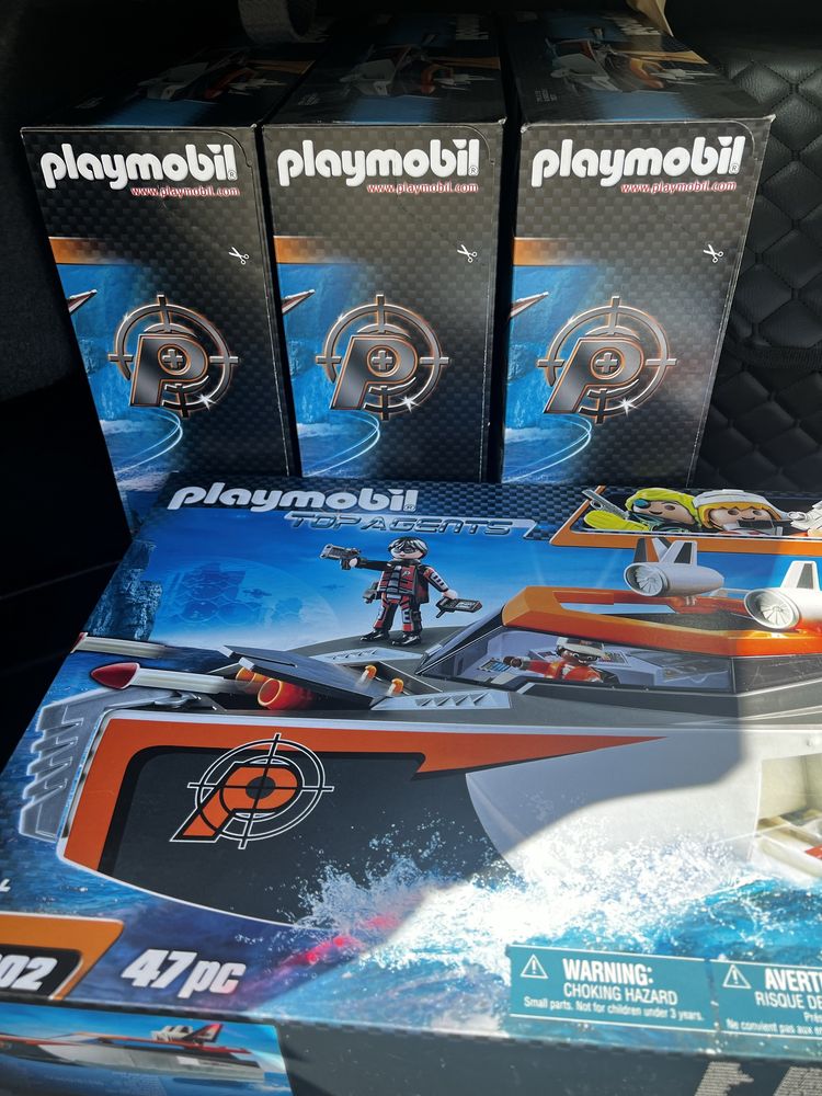 Playmobil, Top agents 70002 корабель 40 см