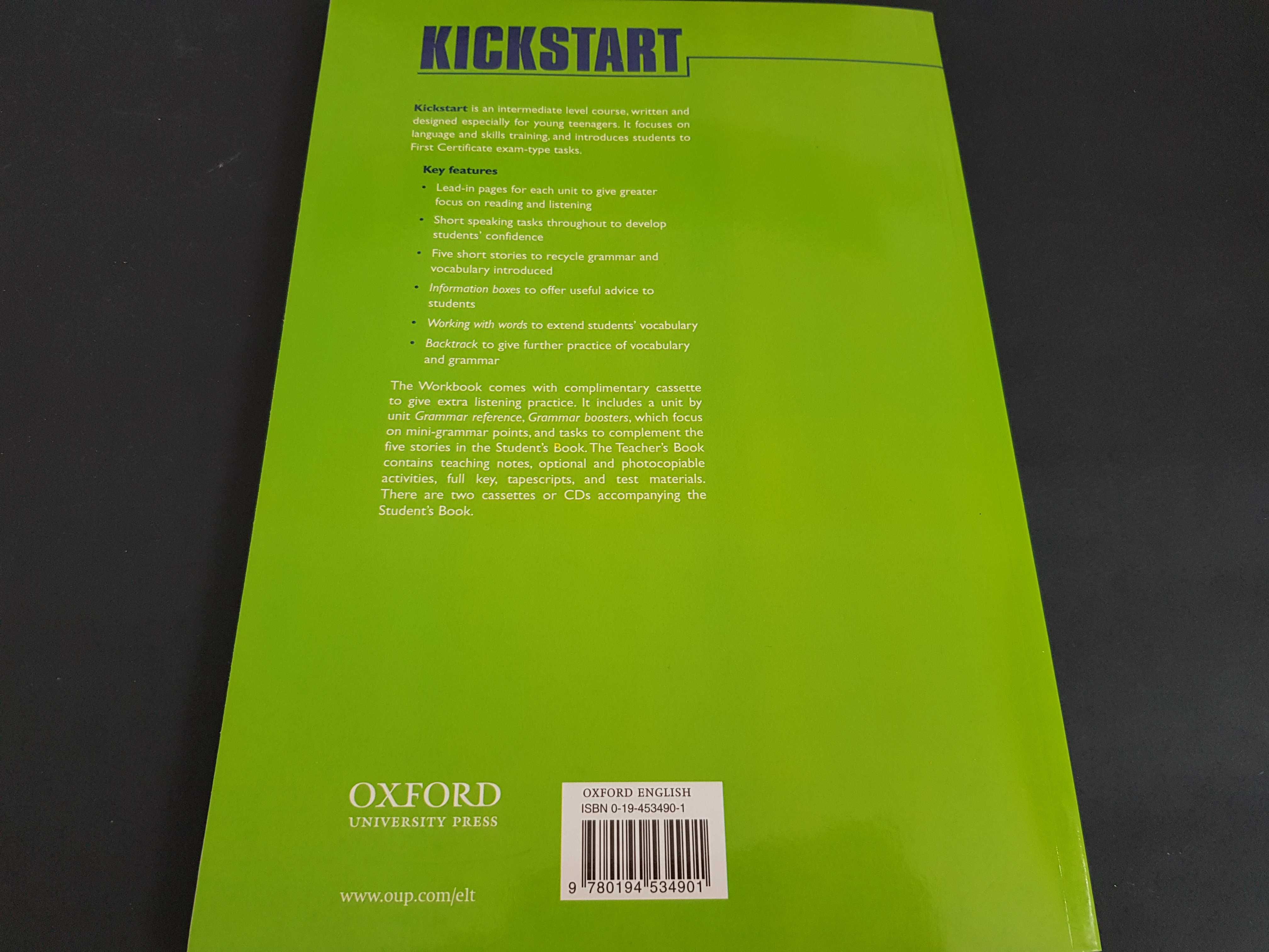 Podręcznik nauka j. angielski Kickstart students book intermediate B1