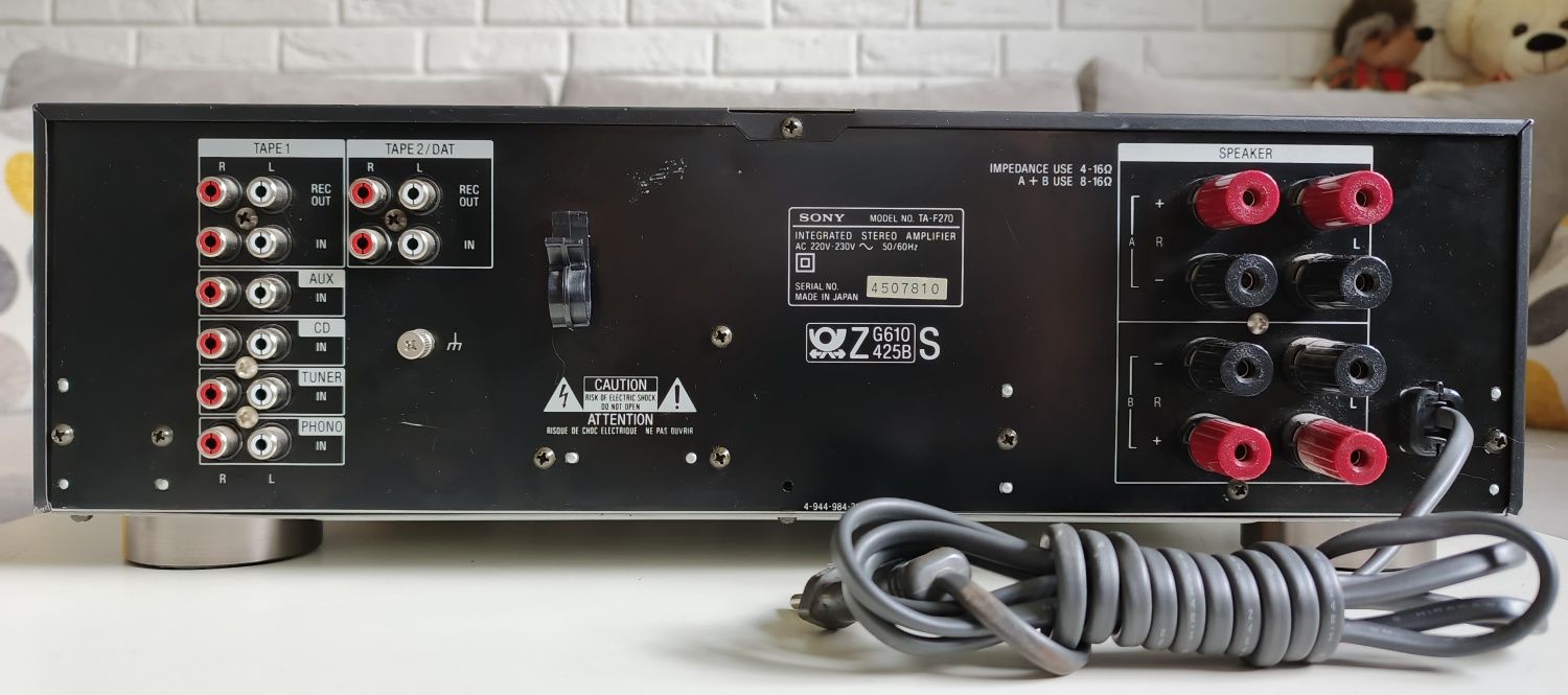 Wzmacniacz stereo SONY TA-F270 – klasyka audio.