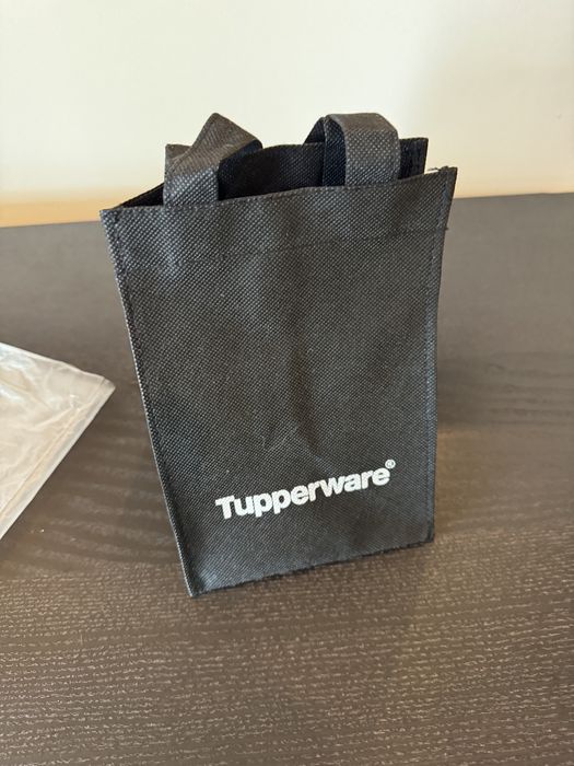 Saco Tupperware para lancheira quadrada
