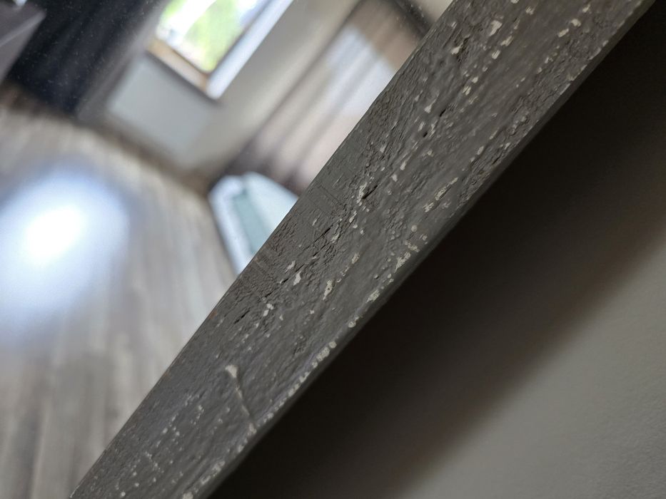 Lustro w ramie z mdf na zamówienie 66 cm x 265 cm prostokąt wysokie
