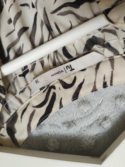 Koszula damska tunik wzory TU XXL cienka bluzka