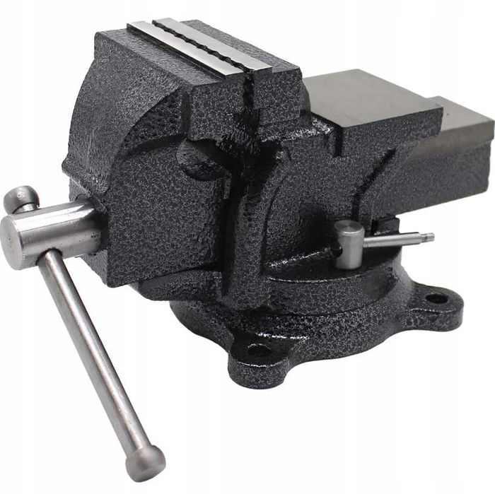 Nowe IMADŁO Stołowe Obrotowe Ślusarskie Żeliwne 125mm + Kowadło (-20%)