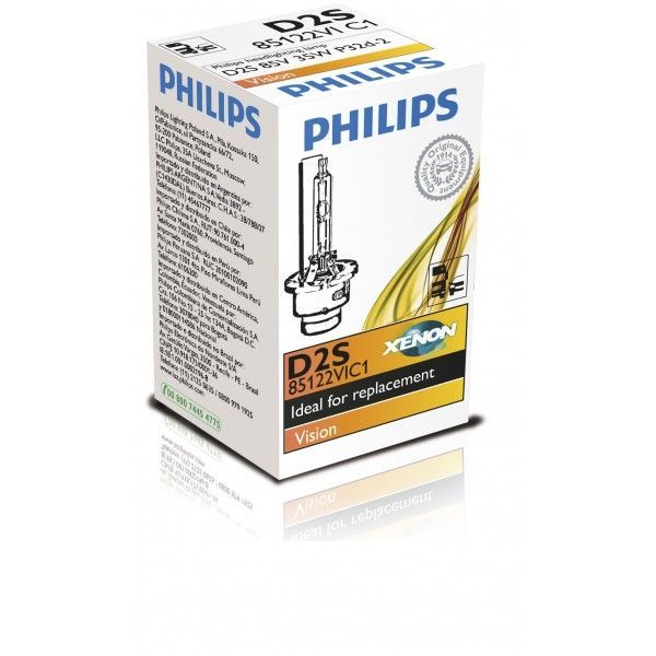 Lâmpadas Philips Xénon Vision 4600K D1S/D2S/D3S/D5S - Portes Grátis