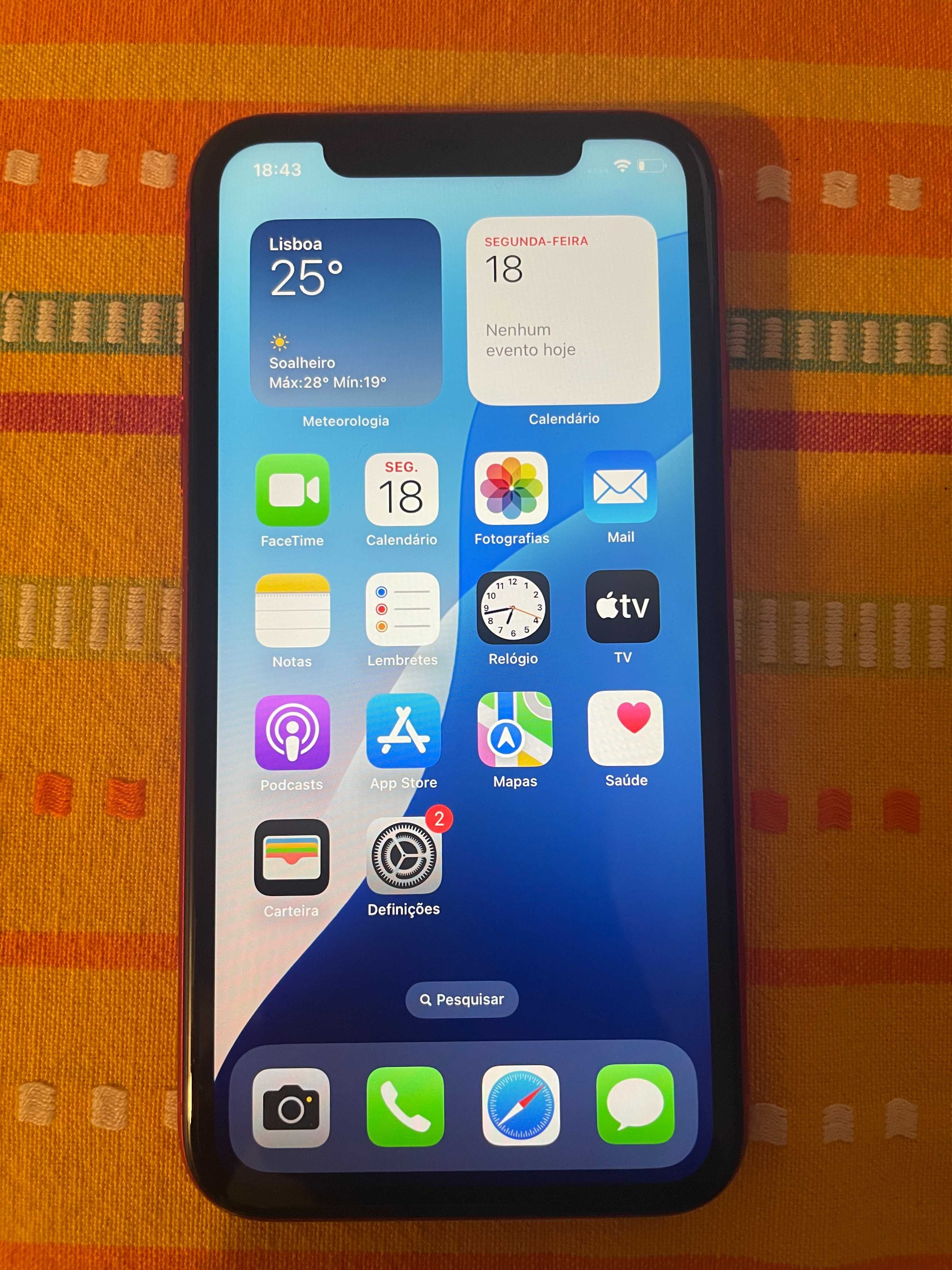 iPhone 11 128G Desbloqueado - 87% bateria
