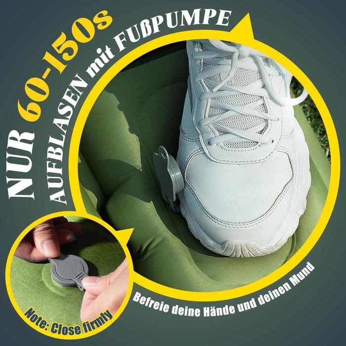 Myxslop Podwójna karimata ultralekka, karimata kempingowa, materac