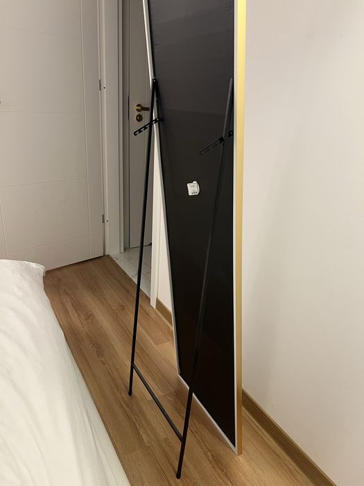 Mega Lustro stojące złote glamour regulowane