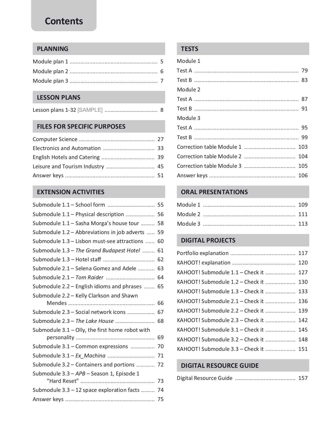 New Hands On 1, 2 e 3 - Teacher's Guides