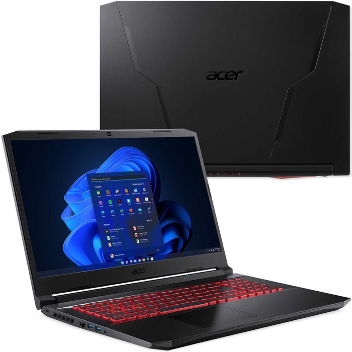 ZADBANY laptop Acer Nitro 5 RTX3050 i5 24GB RAM 1,5TB SSD GW 1 rok