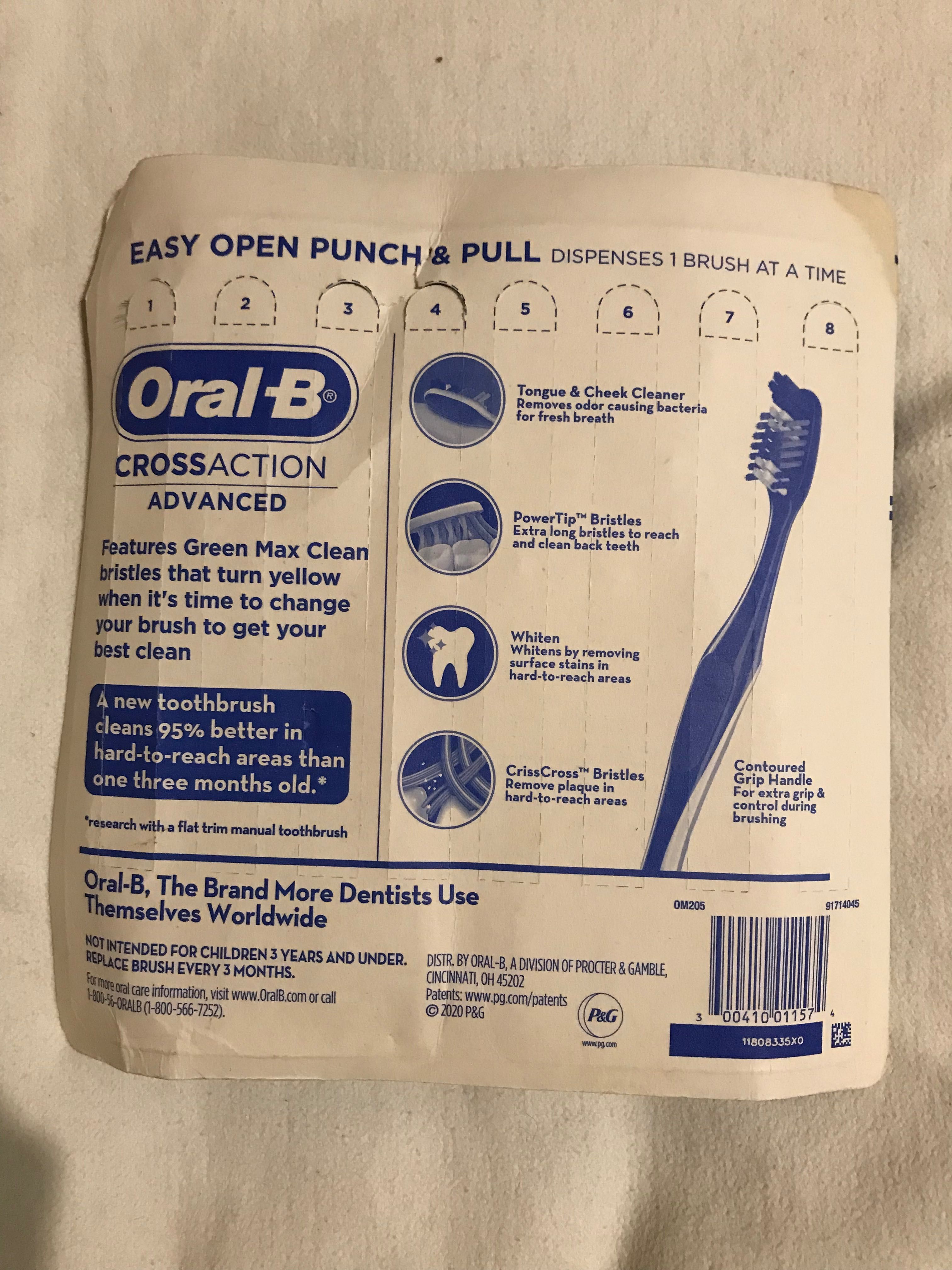 Набір зубних щіток Oral-B США