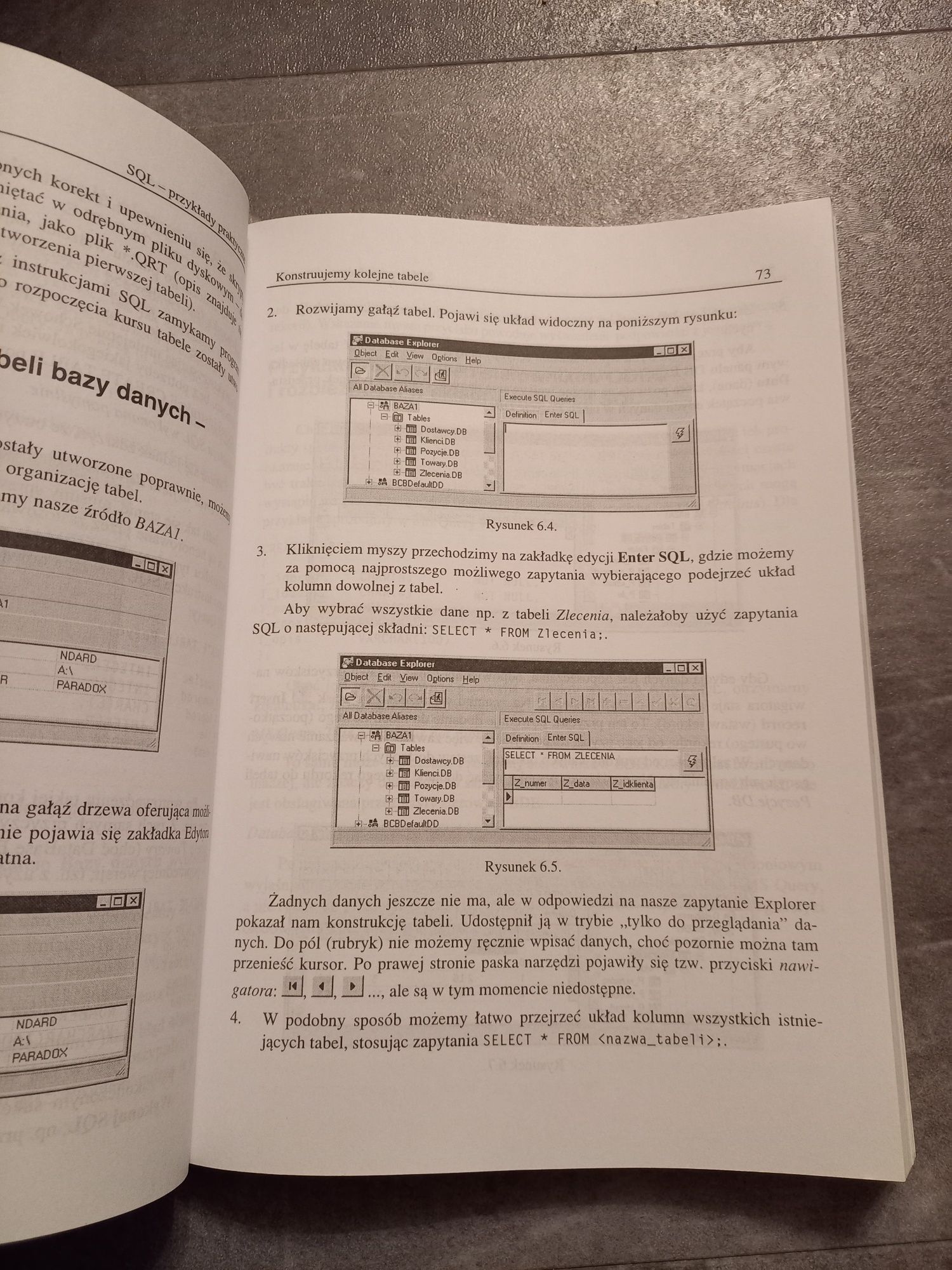 SQL przykłady praktyczne - bez CD