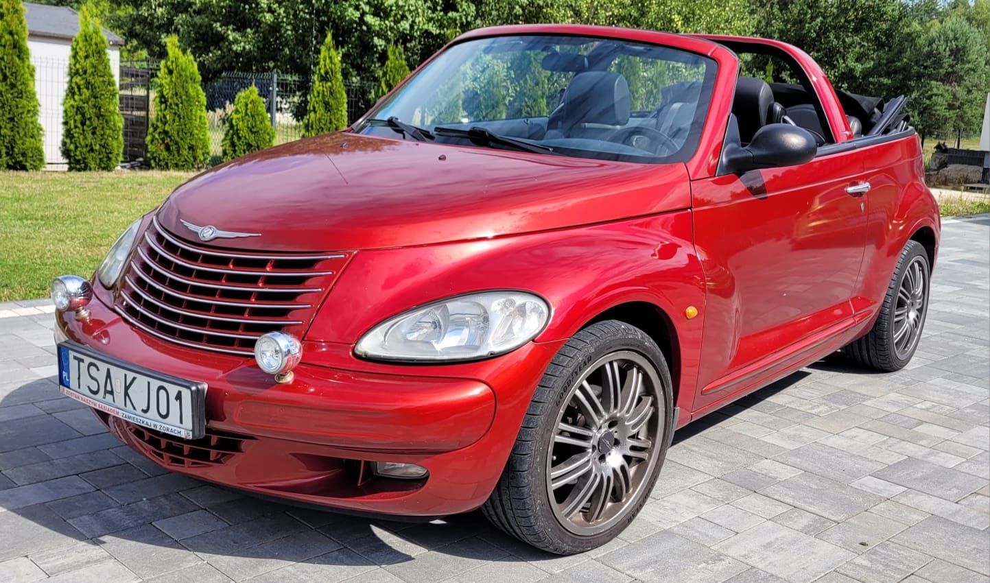Chrysler PT Cruiser Cabrio*2004 rok*2,4 B+Gaz*NAVI*Klima*Skóra