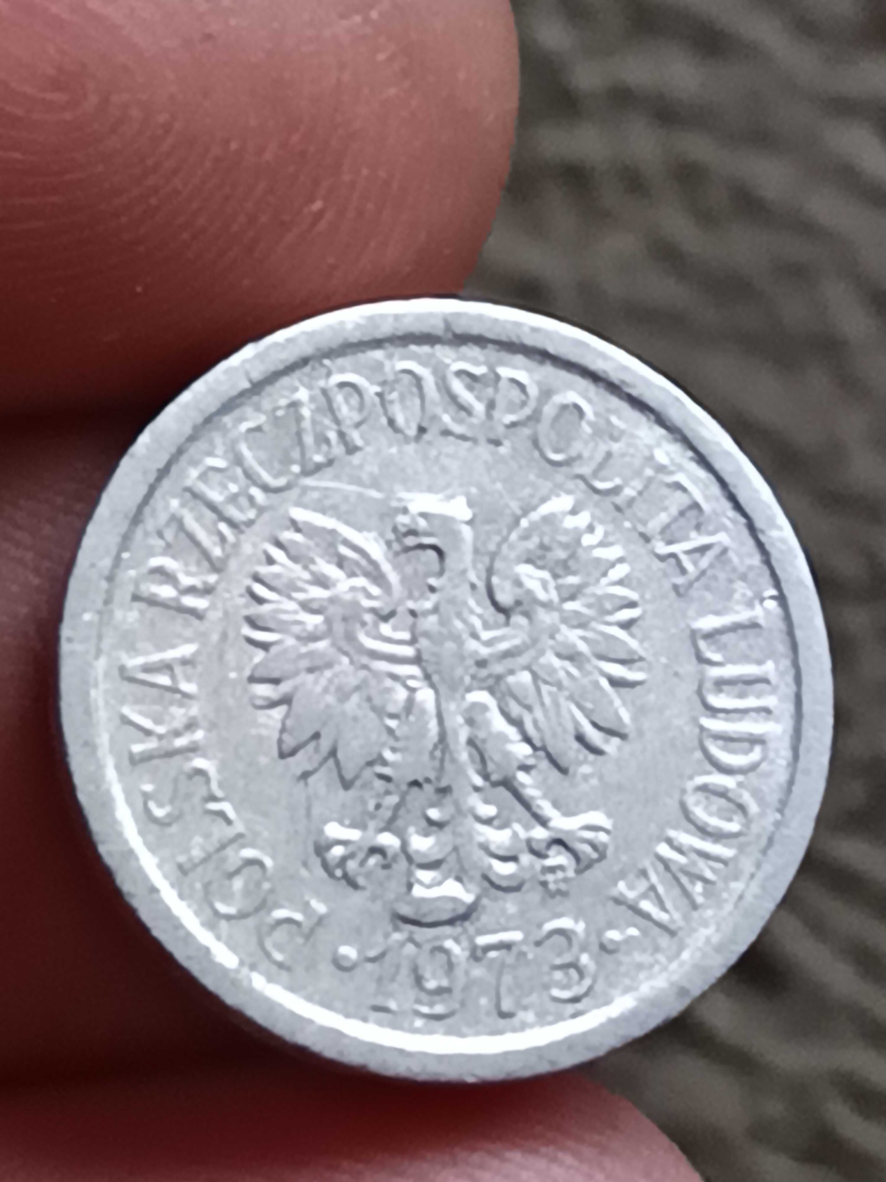 Sprzedam monetę 10 gr 1973 r zzm nalewka pomiędzy szponami