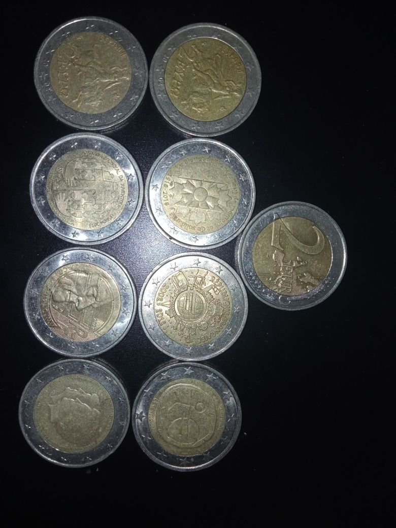 Moedas colecionáveis 2 euro