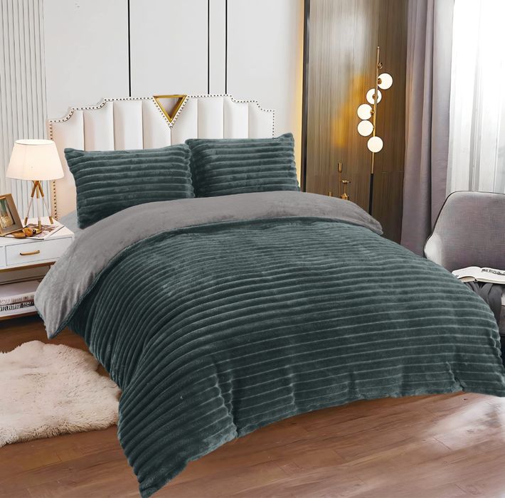 Тепленькі плюшеві комплекти постільної білизни «Королівський Шарпей»