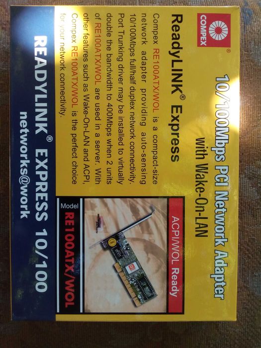 Сетевая карта новая