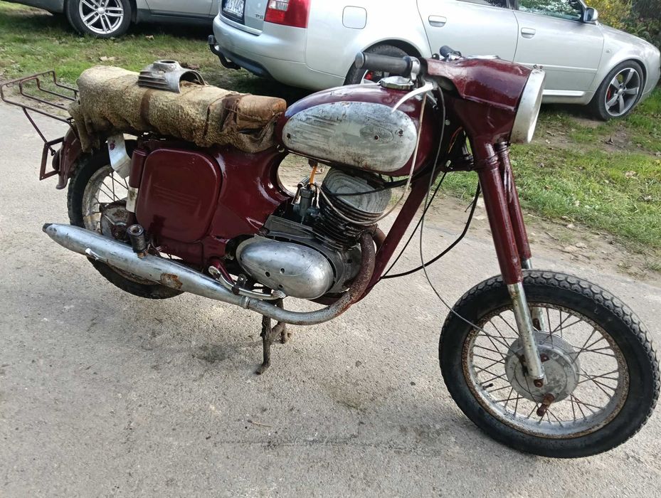 Jawa Panelka 250 TYP 559 z 1970r Kompletna do Remontu Transport Cały