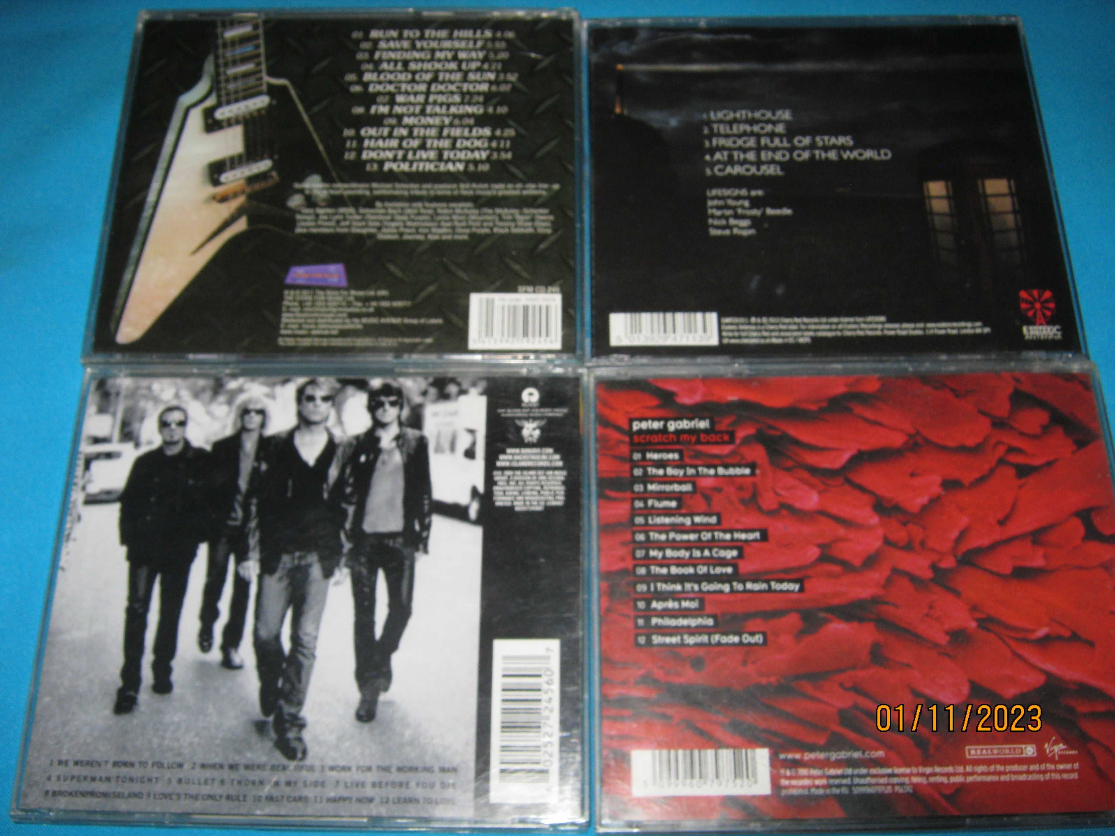 Bon Jovi,Peter Gabriel,Lifesigns,Michael Schenker group