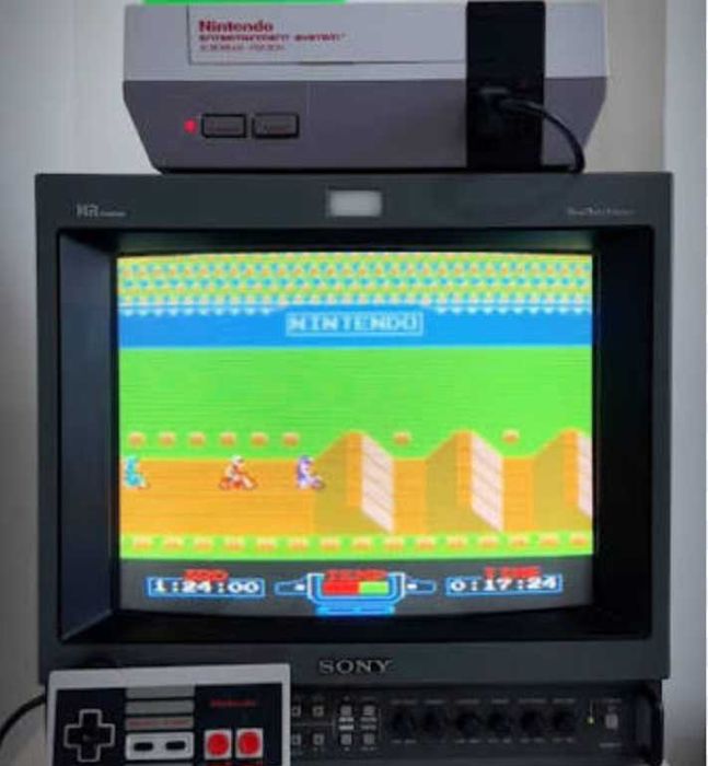 Nintendo NES + Excite Bike + 500 in 1