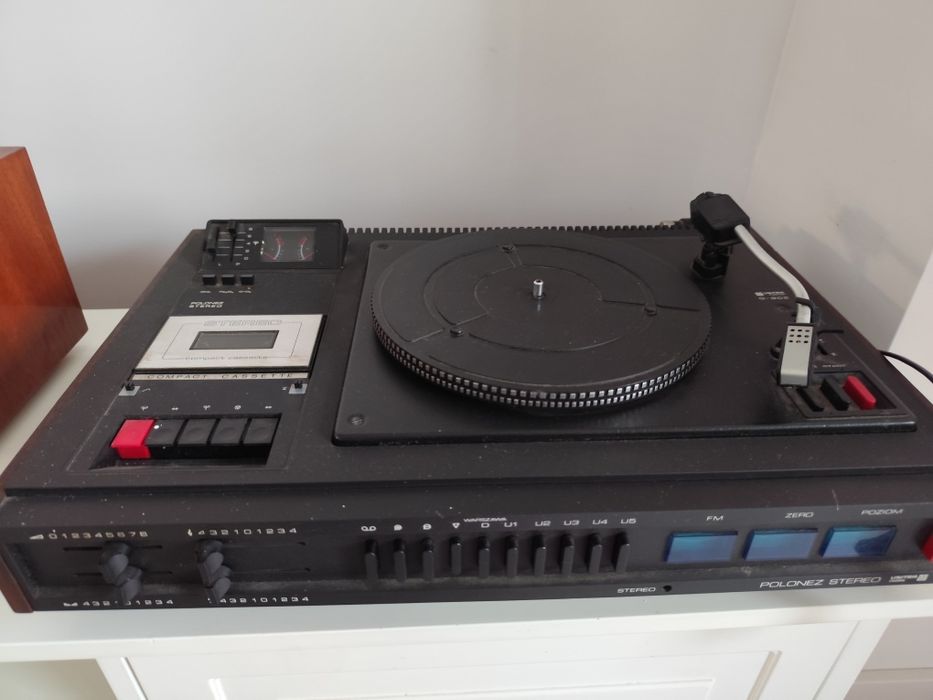 Odtwarzacz do winyli UNITRA Diora Polonez Stereo