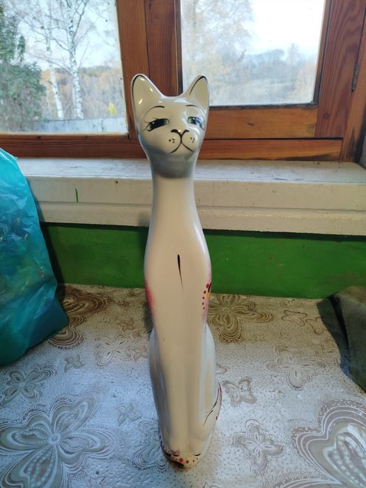 Копилка " Кошка Сфинкс"