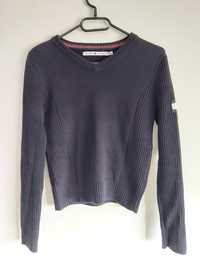 Granatowy sweter Tommy Hilfiger