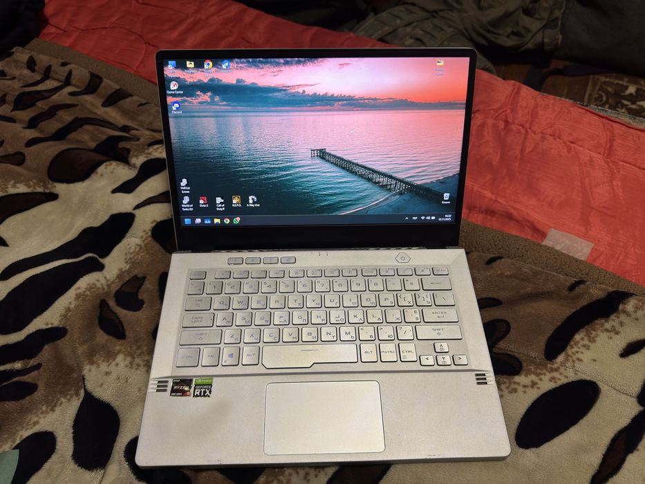 Ноутбук ASUS ROG Zephyrus G14 (RTX 2060 Max-Q/AMD Ryzen 9 4900HS)