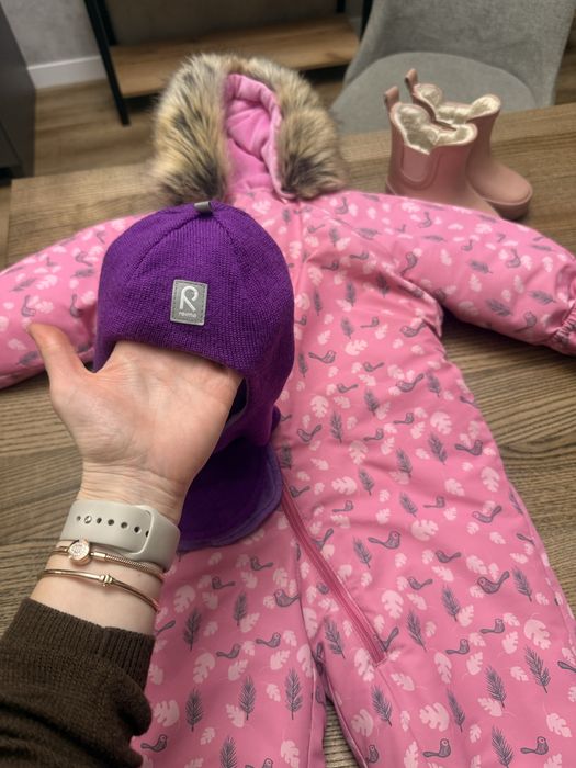 Зимовий комбінезон Lenne 86+6 см + Шапка Reima 48 р