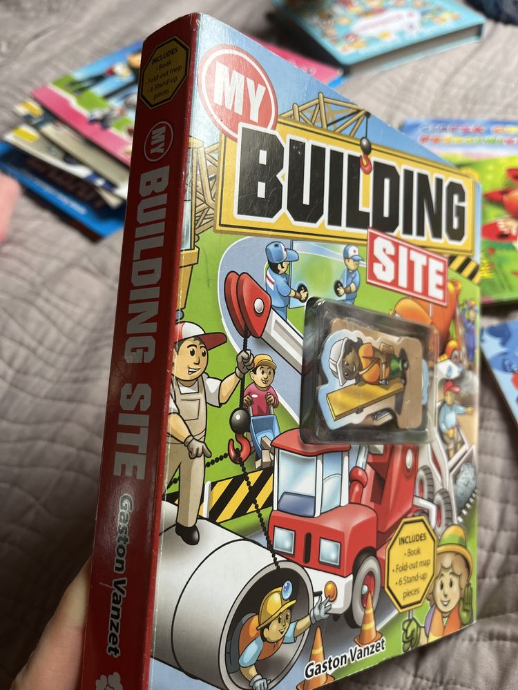Książka z figurkami My Building Site Bob budowniczy Plac budowy
