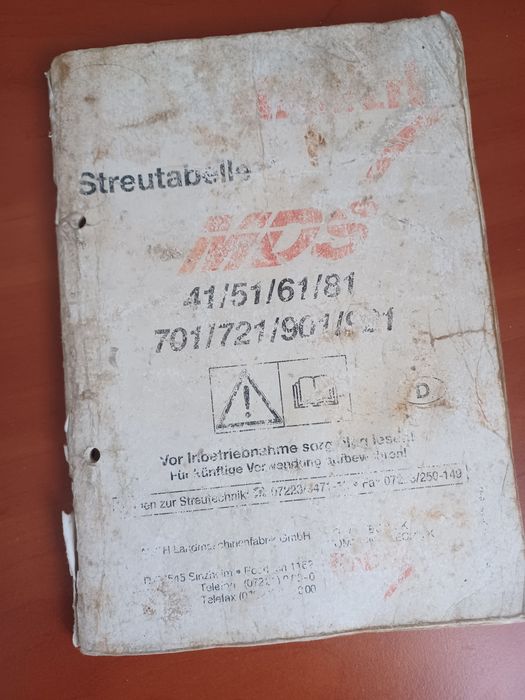 Rozsiewacz nawozów 15m RAUCH MDS 921